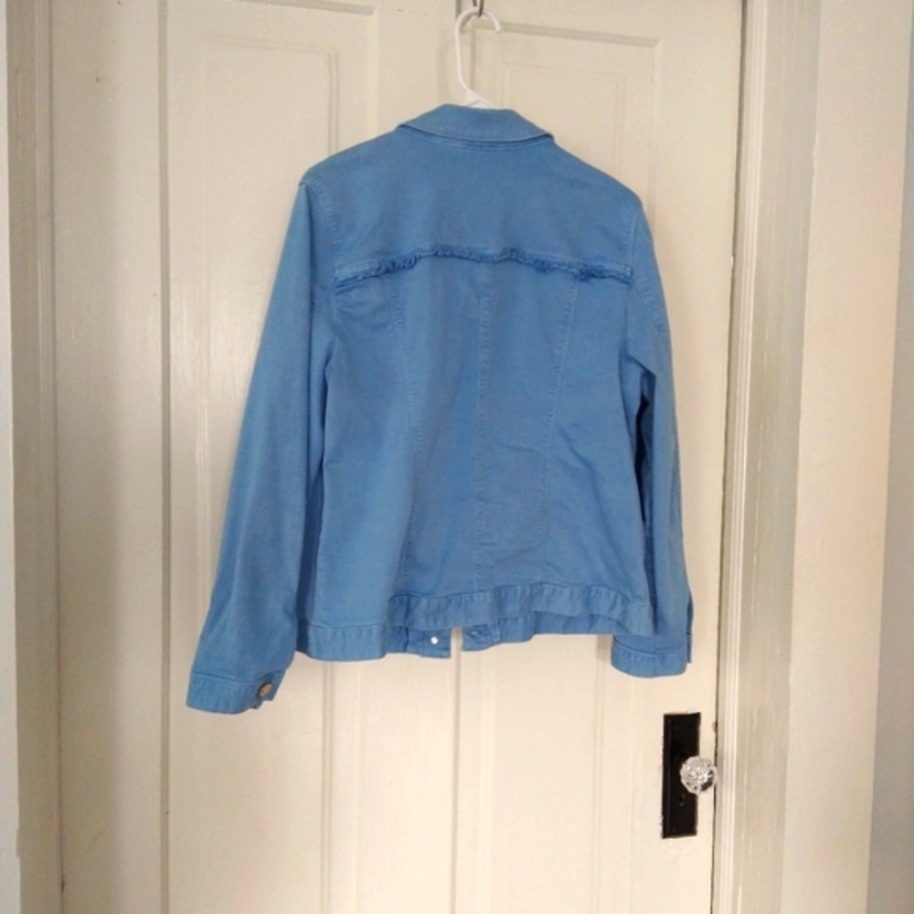 Chico's Soft Jean Jacket - Picture 2 of 5